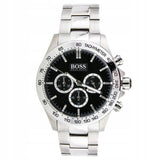 Hugo Boss Ikon Black Dial Silver Steel Strap Watch for Men - 1512965 Buy Now By Hugo Boss