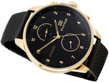 Tommy Hilfiger Chase Quartz Black Dial Black Mesh Bracelet Watch for Men - 1791580 Buy Now By Tommy Hilfiger