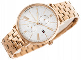 Tommy Hilfiger Jenna Quartz White Dial Rose Gold Steel Strap Watch for Women - 1782070 Buy Now By Tommy Hilfiger