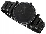 Fossil Carlie Black Dial Black Steel Strap Watch for Women - ES4488 Buy Now By Fossil