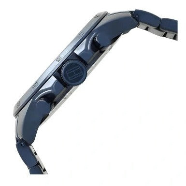 Tommy Hilfiger Decker Chronograph Blue Dial Blue Steel Strap Watch for Men - 1791560 Buy Now By Tommy Hilfiger