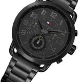 Tommy Hilfiger Briggs Black Dial Black Steel Strap Watch for Men - 1791423 Buy Now By Tommy Hilfiger