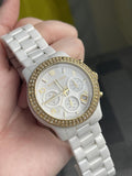 Michael Kors Runway White Dial White Steel Strap Watch for Women - MK5237 Buy Now By Michael Kors