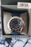 Guess Maverick Black Dial Rubber Strap Watch for Men - W0485G3 Buy Now By Guess