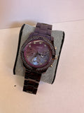 Guess Confetti Diamonds Purple Dial Purple Steel Strap Watch for Women - W0774L4 Buy Now By Guess