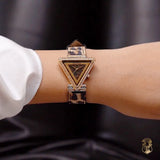 Guess Fame Diamonds Rose Gold Dial Rose Gold Mesh Bracelet Watch for Women - GW0508L3 Buy Now By Guess