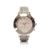 Swarovski Octea Lux Chrono Grey Dial Grey Leather Strap Watch for Women - 5452495 Buy Now By Swarovski