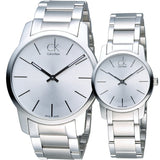 Calvin Klein City Silver Dial Silver Steel Strap Watch for Women - K2G23126 Buy Now By Calvin Klein