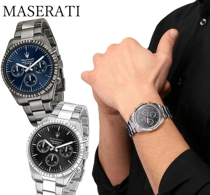Maserati Competizione Chronograph Quartz Black Dial Watch For Men - R8853100023 Buy Now By Maserati