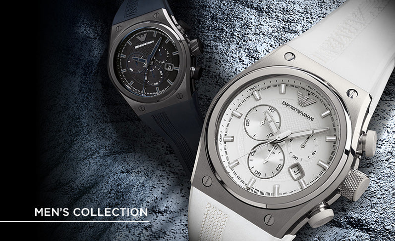 Emporio Armani Sportivo Analog Quartz White Dial White Rubber Strap Watch For Men - AR6103 Buy Now By Emporio Armani