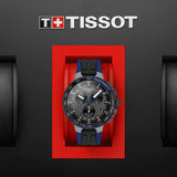 Tissot T Race Cycling Black Dial Two Tone Rubber Strap Watch For Men - T111.417.37.441.06 Buy Now By Tissot