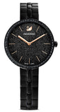 Swarovski Cosmopolitan PVD Black Dial Black Steel Strap Watch for Women - 5547646 Buy Now By Swarovski