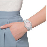 Marc Jacobs Amy Life Pink Dial Silver Steel Strap Watch for Women - MBM3300 Buy Now By Marc Jacobs