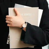 Emporio Armani Rosa Quartz Mother Of Pearl White Dial Black Leather Strap Watch For Women - AR11356 Buy Now By Emporio Armani