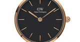 Daniel Wellington Classic Petite Pressed Ashfield Black Dial Black Mesh Bracelet Watch For Women - DW00100441 Buy Now By Daniel Wellington