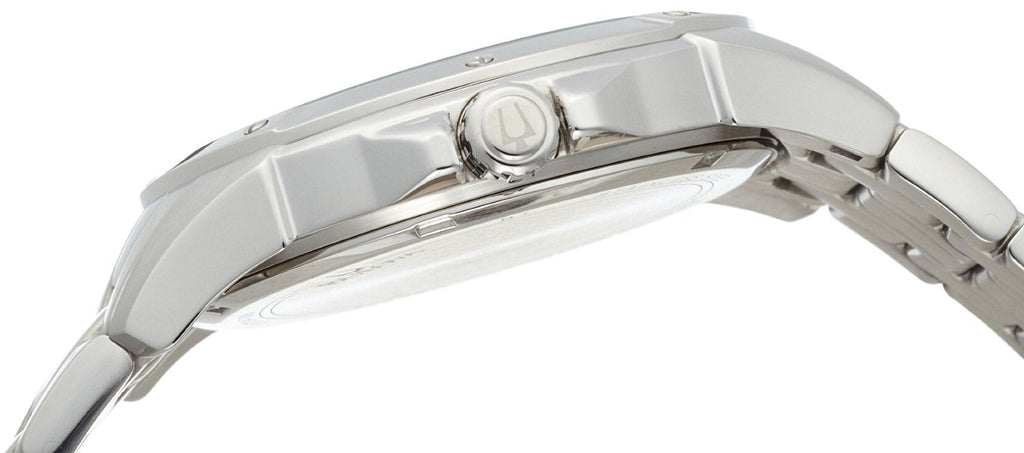 Bulova Classic Collection Black Dial Silver Steel Strap Watch for Men - 96K107 Buy Now By Bulova