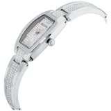 Bulova Crystal Collection Silver Dial Silver Steel Strap Watch for Women - 96L235 Buy Now By Bulova