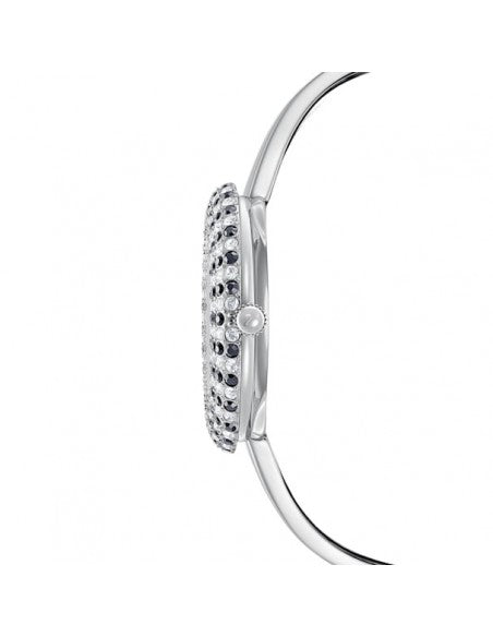 Swarovski Crystal Rose Black Dial Silver Steel Strap Watch for Women - 5484076 Buy Now By Swarovski