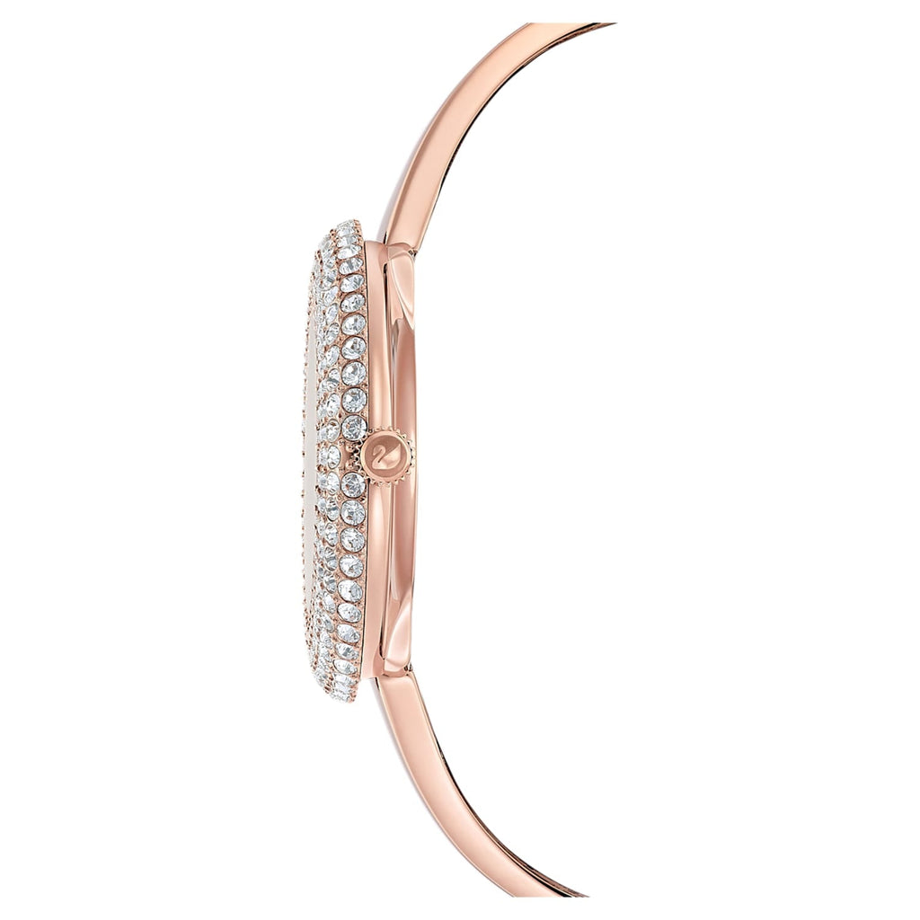Swarovski Crystal Rose Silver Dial Rose Gold Steel Strap Watch for Women - 5484073 Buy Now By Swarovski