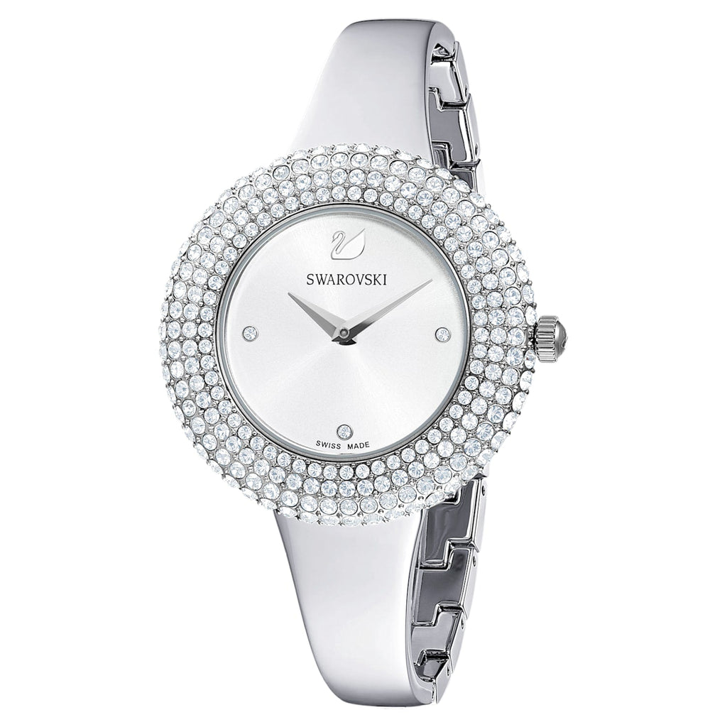 Swarovski Crystal Rose Silver Dial Silver Steel Strap Watch for Women - 5483853 Buy Now By Swarovski