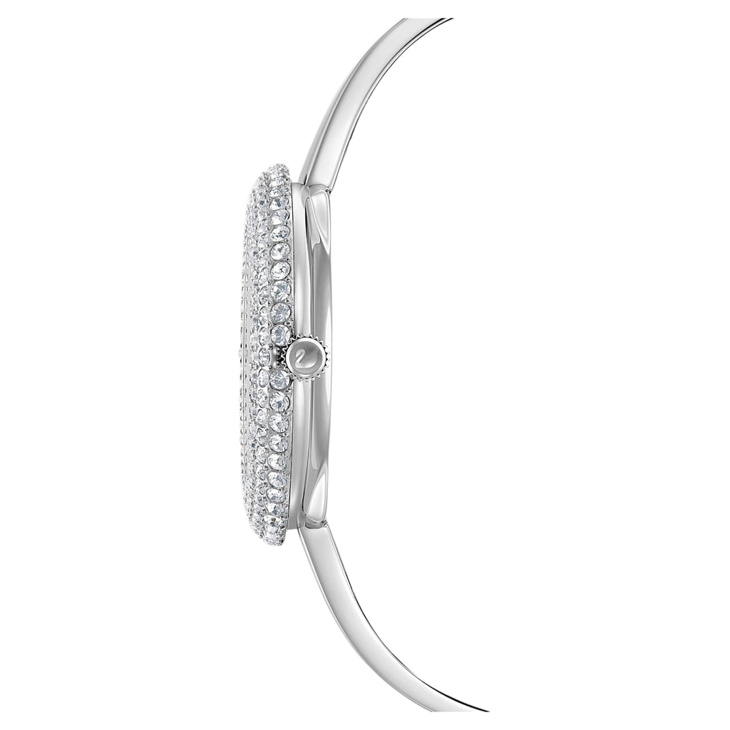 Swarovski Crystal Rose Silver Dial Silver Steel Strap Watch for Women - 5483853 Buy Now By Swarovski