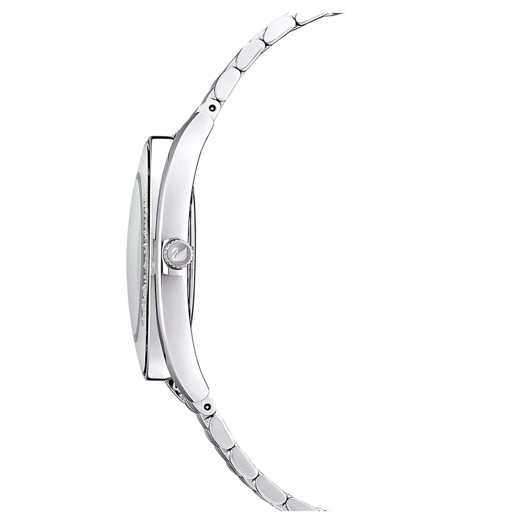 Swarovski Crystalline Aura Silver Dial Silver Steel Strap Watch for Women - 5519462 Buy Now By Swarovski