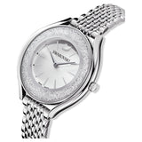Swarovski Crystalline Aura Silver Dial Silver Steel Strap Watch for Women - 5519462 Buy Now By Swarovski