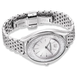 Swarovski Crystalline Aura Silver Dial Silver Steel Strap Watch for Women - 5519462 Buy Now By Swarovski
