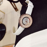 Swarovski Crystalline Pure White Dial White Leather Strap Watch for Women - 5376083 Buy Now By Swarovski