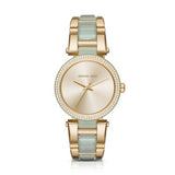 Michael Kors Delray Rose Gold Dial Two Tone Steel Strap Watch for Women - MK4317 Buy Now By Michael Kors