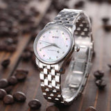 Mido Baroncelli Automatic Mother Of Pearl Dial Silver Steel Strap Watch For Women - M7600.4.69.1 Buy Now By Mido