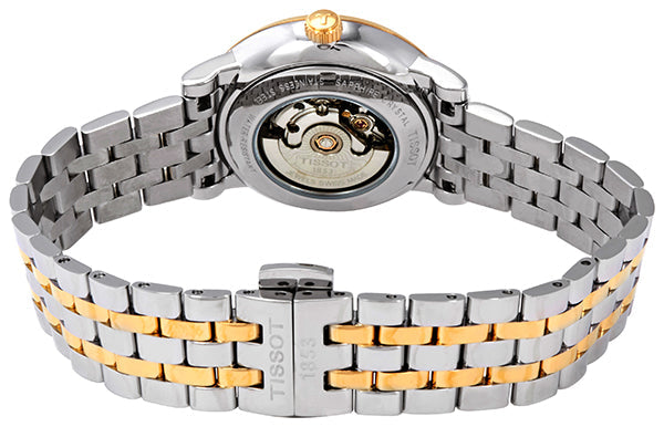Tissot T Classic Carson Premium White Dial Two Tone Steel Strap Watch for Women - T122.207.22.031.00 Buy Now By Tissot