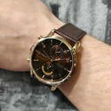 Tommy Hilfiger Kane Brown Dial Brown Leather Strap Watch for Men - 1710400 Buy Now By Tommy Hilfiger