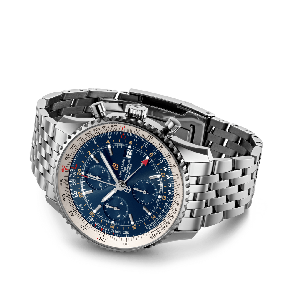 Breitling Navitimer Heritage Special Edition Blue Dial Silver Steel Strap Mens Watch - A1332412/C942 Buy Now By Breitling
