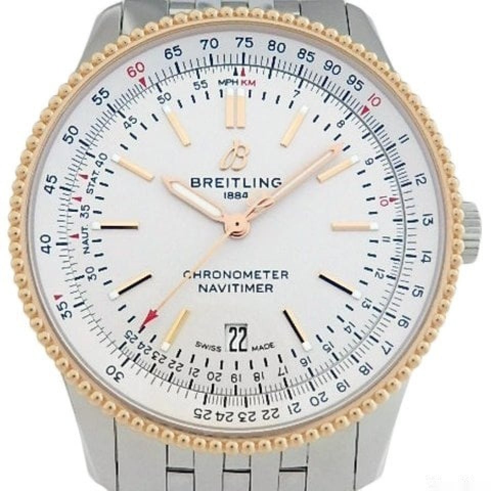 Breitling Navitimer Automatic 38mm Stainless Steel Mens Watch - A17325211G1A1 Buy Now By Breitling