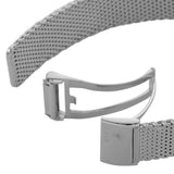 Gucci G-Timeless Motifs Moon Phase Blue Dial Silver Mesh Bracelet Watch For Men - YA126328 Buy Now By Gucci