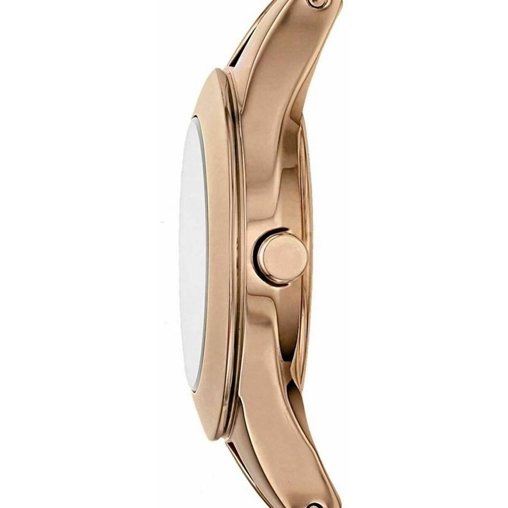 Emporio Armani Chiara Silver Dial Rose Gold Steel Strap Watch For Women - AR7362 Buy Now By Emporio Armani