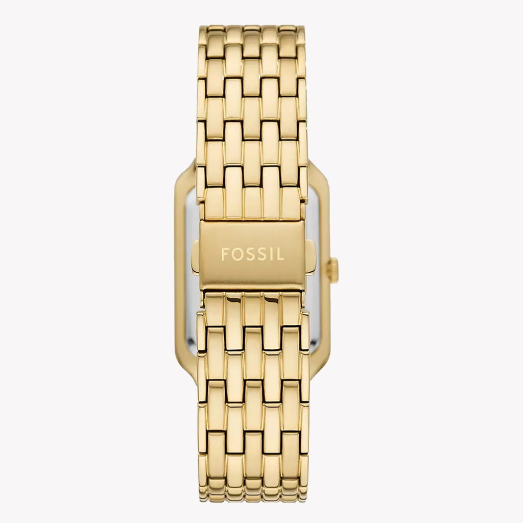 Fossil Raquel Three Hand Mother of Pearl Dial Gold Steel Strap Watch For Women - ES5304 Buy Now By Fossil