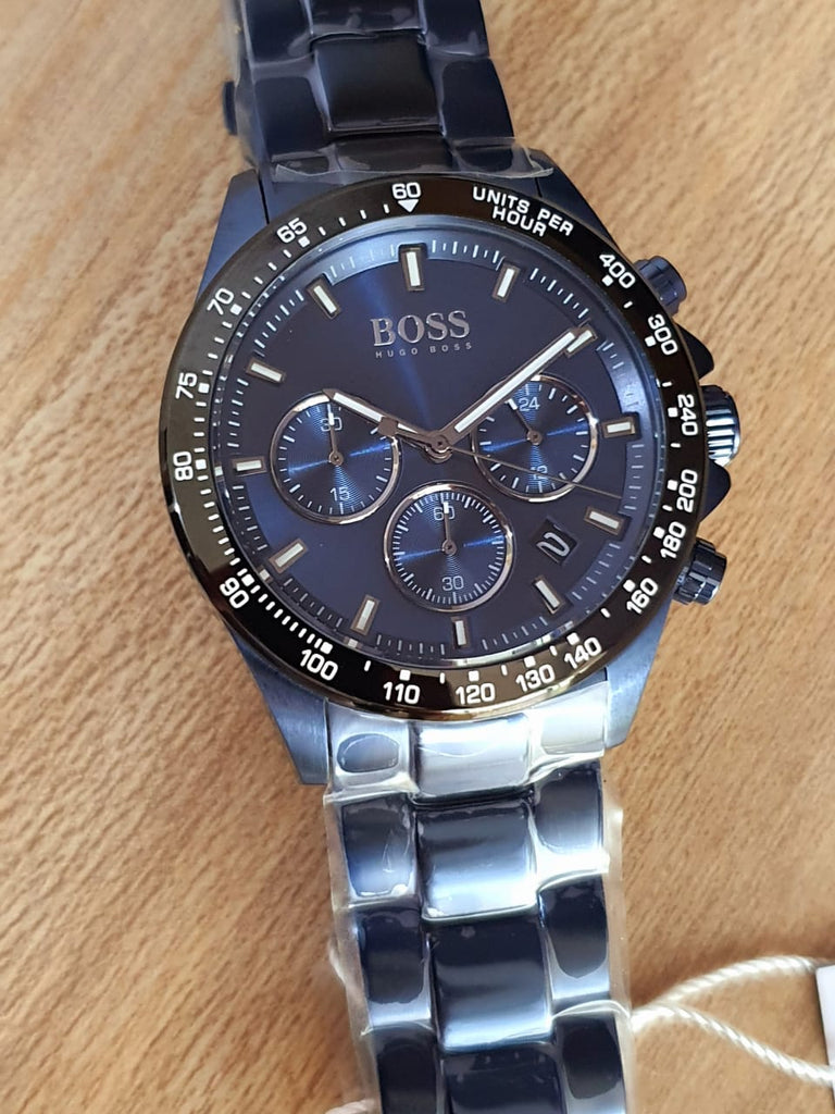 Hugo Boss Hero Sport Lux Blue Dial Blue Steel Strap Watch for Men - 1513758 Buy Now By Hugo Boss