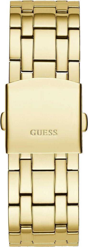 Guess Continental Diamonds Gold Dial Gold Steel Strap Watch for Men - GW0261G2 Buy Now By Guess