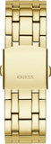 Guess Continental Diamonds Gold Dial Gold Steel Strap Watch for Men - GW0261G2 Buy Now By Guess