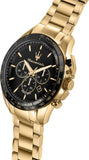 Maserati Traguardo Chronograph Black Dial Gold Steel Strap Watch For Men - R8873612041 Buy Now By Maserati