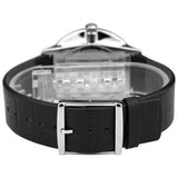 Calvin Klein Accent Black Dial Black Leather Strap Watch for Men - K2Y2X1CU Buy Now By Calvin Klein