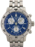 Tissot T Sport PRS 200 Chronograph Blue Dial Silver Steel Strap Watch For Men - T067.417.11.041.00 Buy Now By Tissot