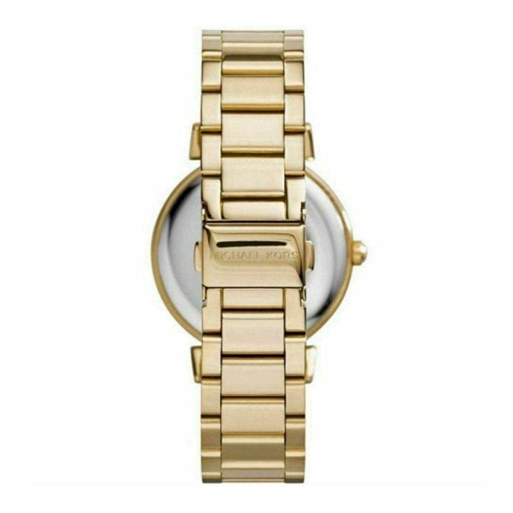 Michael Kors Catlin Black Dial Gold Steel Strap Watch for Women - MK3338 Buy Now By Michael Kors
