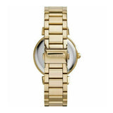 Michael Kors Catlin Black Dial Gold Steel Strap Watch for Women - MK3338 Buy Now By Michael Kors