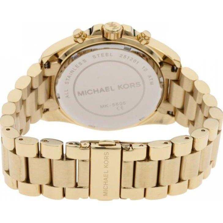 Michael Kors Runway Quartz Gold Dial Gold Steel Strap Watch For Women - MK5852 Buy Now By Michael Kors
