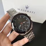 Maserati Traguardo Analog Black Dial Stainless Steel Watch For Men - R8873612015 Buy Now By Maserati