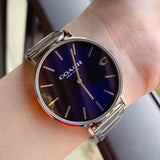 Coach Charles Blue Dial Silver Steel Strap Watch for Men - 14602429 Buy Now By Coach