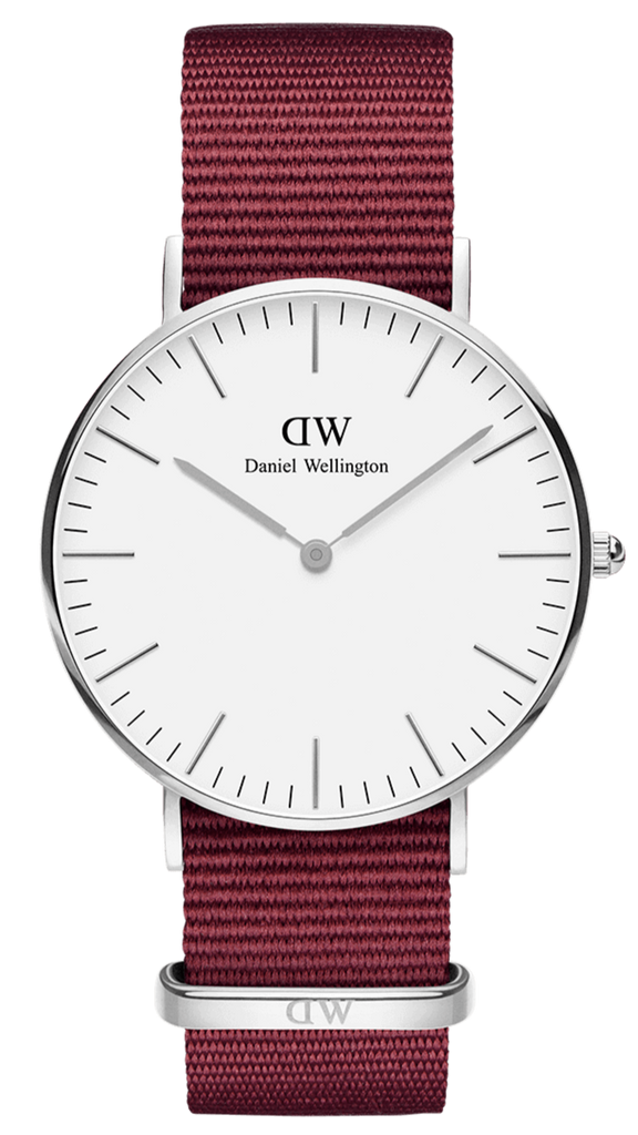 Daniel Wellington Classic Roselyn White Dial Red NATO Strap Watch For Women - DW00100268 Buy Now By Daniel Wellington